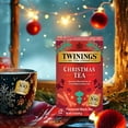 thumbnail image 5 of Twinings Holiday Sweet & Spicy Tea Variety 2-Pack – Caffeinated Christmas Tea and Caffeine-Free Winter Spice Herbal, Christmas Gift, 20 Tea Bags Ea, 5 of 9