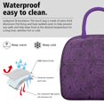 thumbnail image 3 of Womens Halloween Purple Spider Web Pattern Lunch Box for Work,Insulated Lunch Bag for Women,Loncheras Para Mujer,Leakproof Adult Lunch Bag for Work,Beach,Travel,Picnic,Camping, 3 of 7
