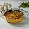 thumbnail image 5 of Infuse 6Qt Nonstick Aluminum Covered Caldero Saute Pan, Yellow, 5 of 6