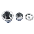 thumbnail image 3 of Miseno MNOSTR61 Universal Kitchen Sink Drain with Removable Colander Strainer - Stainless Steel, 3 of 3