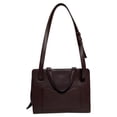 thumbnail image 2 of Pre-Owned Valentino Medium Joylock Top Handle Bag in Burgundy Leather, 2 of 2