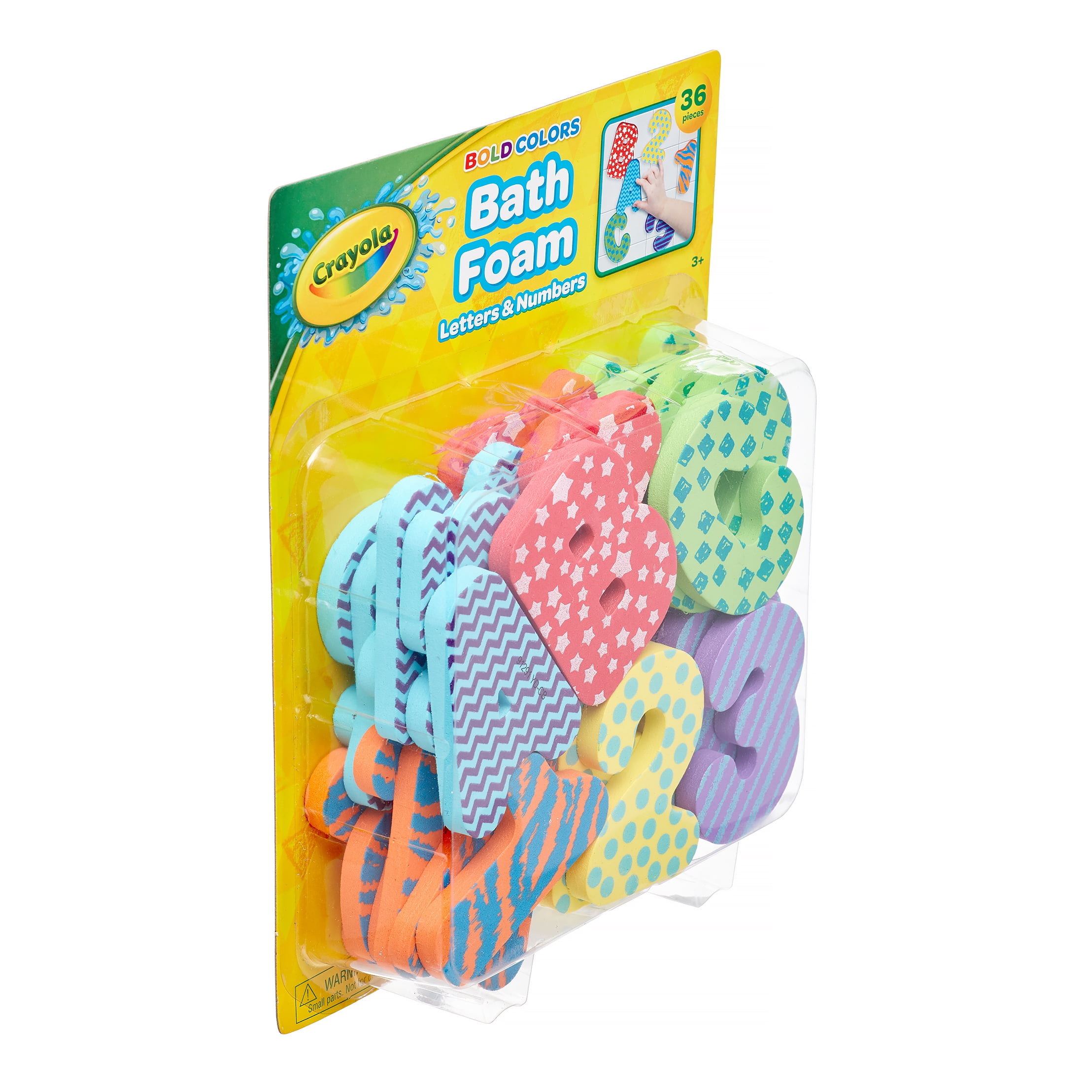 crayola bath foam letters and numbers