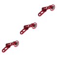 thumbnail image 3 of Yuarrent Tensor de de bicicleta resistente al desgaste convertidor de placa de un solo diente estabilizador ciclo cremallera cadena guía polea roja Type1 NO1 Yuarrent CBP391637, 3 of 6