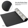 thumbnail image 3 of Gaming Mouse Pad Large Desk Mat,Desk Pad Extended Keyboard Pad,Anti-Slip Rubber Base Mouse Pad for Women Girls Work,Game,Office,Home 35.4"X15.7",Texture of Fish Scales, 3 of 6