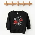 thumbnail image 2 of Santa Sleigh Glitter - Kids Toddler Sweatshirt and Kids Youth Sweatshirt, 2 of 10