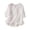 White, variant on Women's T-ShirtsWomen's Solid Color Embroidered Blouse V Neck Patchwork Shirt Pink XXL