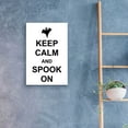 thumbnail image 4 of Epic Art 'Keep Calm And Spook On' by Lettered & Lined, Acrylic Glass Wall Art, 16"x24", 4 of 8