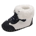 thumbnail image 1 of PEASKJP Ankle Boots for Baby Stay On Infant Slippers Socks Shoe, Blue 13（3）, 1 of 5