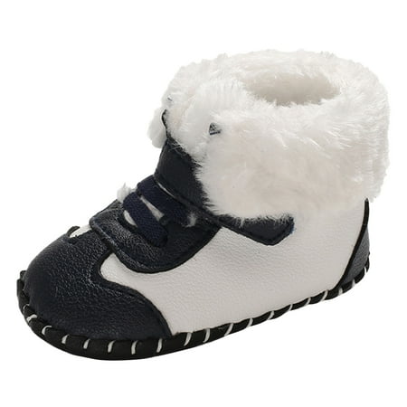 

WZHKSN Baby Girls Infant Blue Comfortable Shoes 11