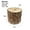 Brown, variant on Viveous 4 Pcs Wooden Bark Flower Holder Plants Arrangement Vase Rustic Tree Stump Planter Decorative Pot Flower Bucket For Farmhouse Home Decor