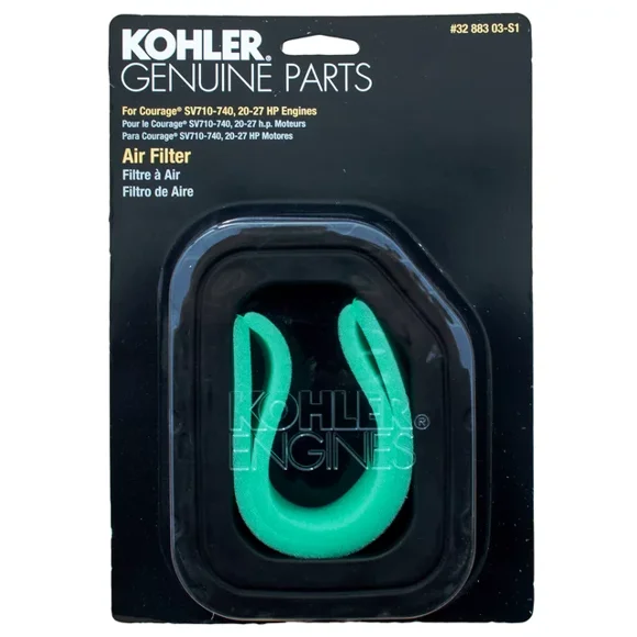 Kohler 32 883 03-S1 Engine Air Filter With Pre-Cleaner Kit For Courage Twin
