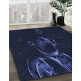 thumbnail image 2 of Ahgly Company Indoor Rectangle Patterned Night Blue Area Rugs, 5' x 8', 2 of 6
