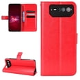 thumbnail image 5 of Funda tipo libro para Asus ROG Phone 6/6 PRO, cartera todo‑en‑uno, funda multifuncional con tarjetero y correa de muñeca desmontable, 5 of 5
