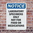 thumbnail image 4 of (2 Pack) Laboratory Specimens Only Not OSHA Notice Sign 10 Inch X 14 Inch Plastic Sign, Weather Resistant, UV Protected for Workplace, Business, and Construction Site, Made in the USA, 4 of 8