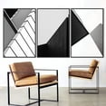 thumbnail image 2 of wall26 3 Piece Framed Canvas Wall Art for Living Room, Bedroom Geometrical Abstract Buildings IV Canvas Prints for Home Decoration Ready to Hang - 24"x36"x3 Panels, 2 of 4