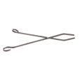 thumbnail image 4 of Enclume 4 Piece Rolled Eye Fireplace Tool Set with Stand, Hammered Steel, 4 of 4