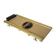 Performance Tool W85035 Asiento de Mecánico de Rodillos de Trabajo Pesado y Taburete con Freno con 4 Pulgadas de Ruedas Giratorias de Goma de Rodillo
