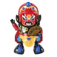 thumbnail image 2 of Juguetes de arte popular chino, Cara de la ópera de Sichuan, Juguetes chinos de la ópera china, Estatua de juguete robot que cambia la, 2 of 8