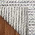 thumbnail image 6 of SAFAVIEH Martha Stewart Natura Striped Area Rug, Ivory/Blue, 8' x 10', 6 of 8