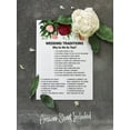 thumbnail image 5 of Inkdotpot Bridal Wedding ShowerGameBachelorette Party ActivityGameCards 50-PackFloral GreeneryWhy Do We Do That, 5 of 5