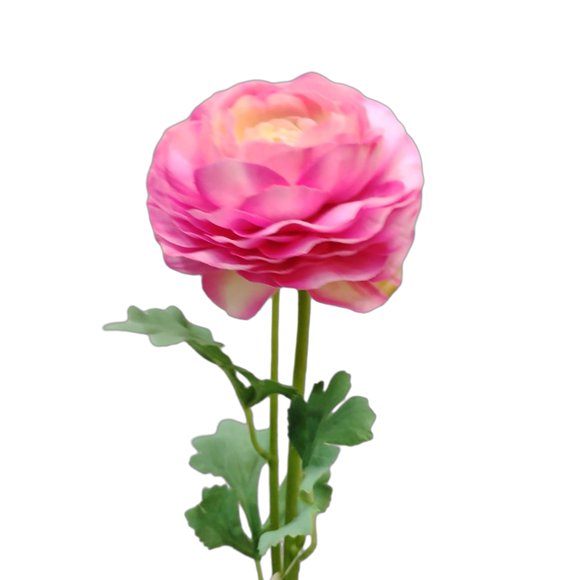Flor artificial de 2 cabezas, realista, de seda, para bodas, fiestas, interiores y exteriores, decoración de jardín.