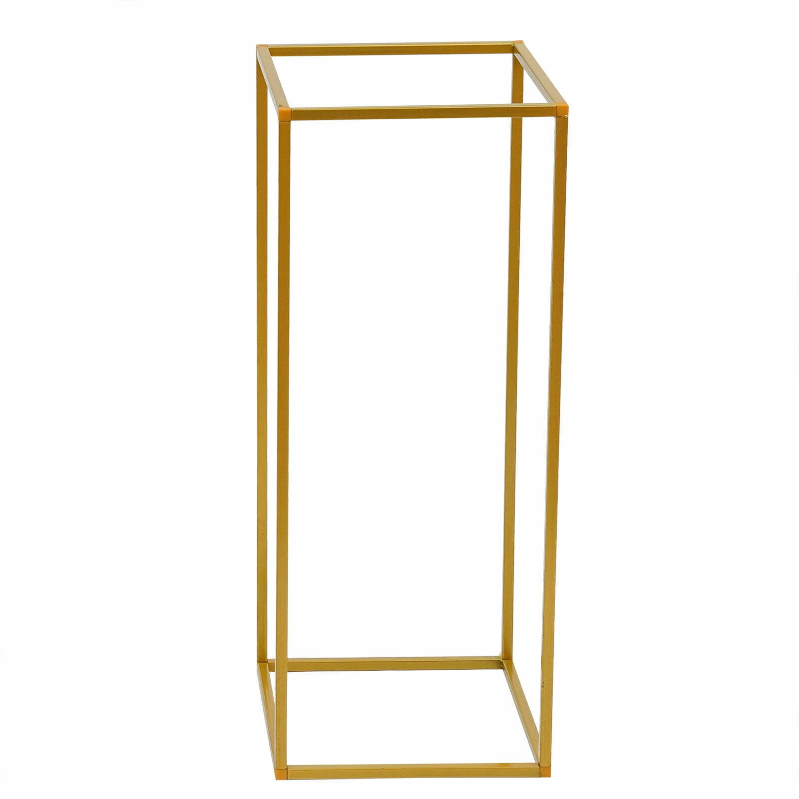 OUKANING 10 Pcs Flower Vase Column Stand Metal Elegant Wedding Event