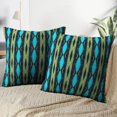 thumbnail image 3 of LALILO Throw Pillow Covers Ethnic With And Navy Blue Black White Cushion Cover 18" x 18", 3935 Pack, 3 of 6