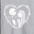 thumbnail image 3 of The Nightmare Before Christmas - Jack Sally Heart - Men's Long Sleeve T-Shirt, 3 of 5