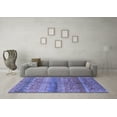 thumbnail image 3 of Ahgly Company Indoor Rectangle Oriental Blue Industrial Area Rugs, 8' x 12', 3 of 4