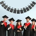 thumbnail image 4 of AURARMLET Graduation Party Wall Decoration Black Vintage Paper Photo Prop for Class of 2024 Celebration - 1 Set, 4 of 8