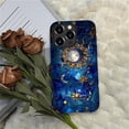 thumbnail image 5 of Case for iPhone 12 Pro Max, Stained Glass Moon Stars for 2 in 1 Hard Shell + Soft Silicone, Shockproof Bumper Drop Protective Case for iPhone 12 Pro Max, 5 of 5