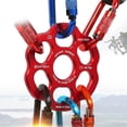 thumbnail image 2 of LOVIVER 36KN Climbing Figure Descender Rigging Plate Heavy Duty & Large & High Strength 145x135x10mm, 2 of 8