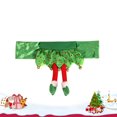 thumbnail image 3 of Festive Chair Back Cover Christmas Chair Cover Dustproof Chair Slipcover Home Kitchen Dining Chair Protector, 3 of 7