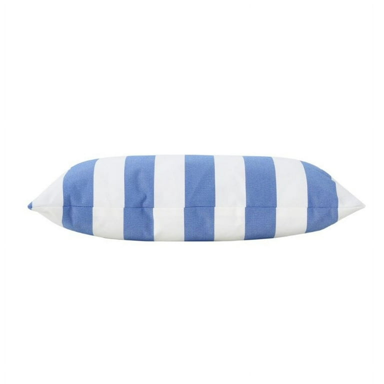 Enipate Inserts Included Outdoor Throw Pillows, Pack of 2 Striped Water  Resistan