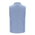 thumbnail image 4 of Blczomt Tank Tops for Men Dress Sleeveless Vest Waistcoat Blue Pocket Formal Tank Tops, 4 of 7