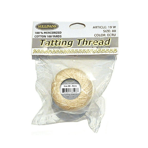 Sullivans Tatting Thread ECRU (100 yards)