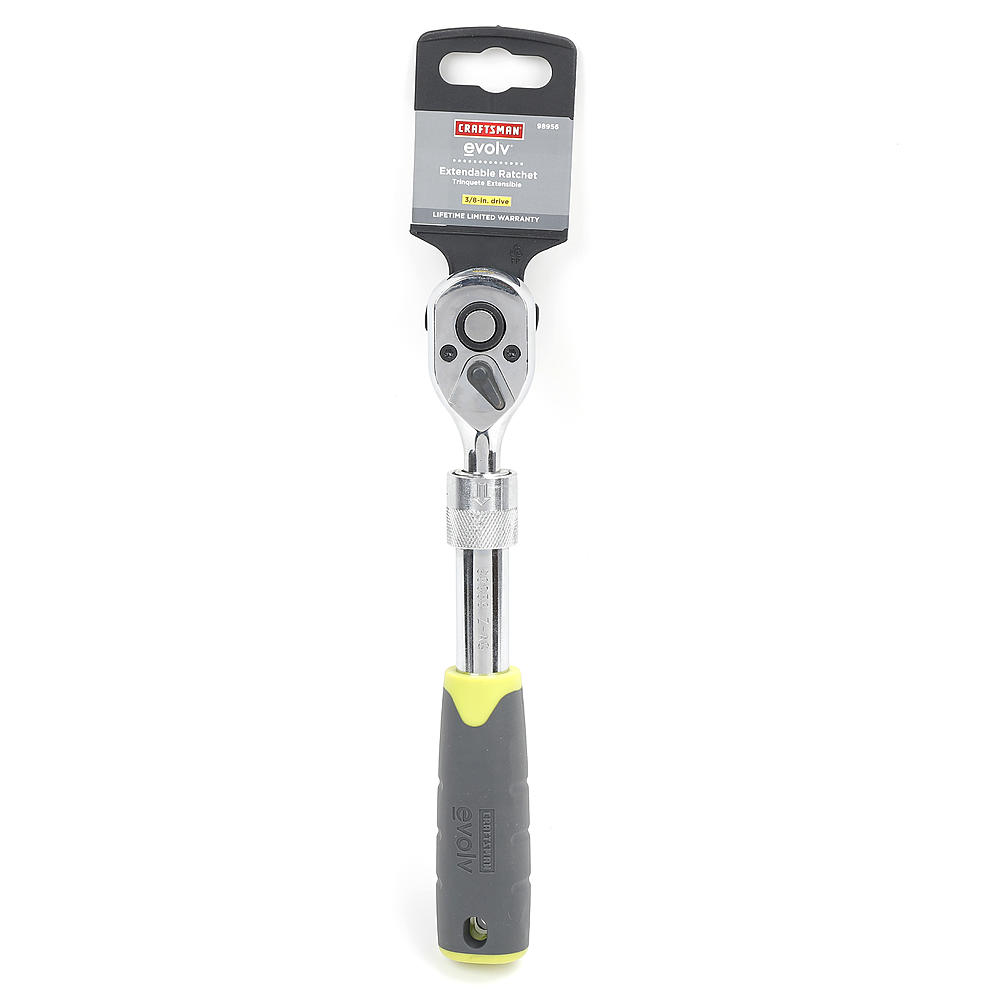 Craftsman EVOLV Extendable Ratchet 3/8 In. Drive Hand Tool Ergonomic