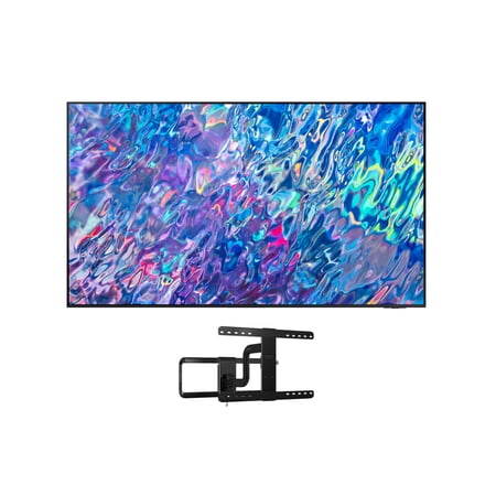 SAMSUNG 65-Inch Class Neo QLED 4K QN85B Series Mini LED Quantum HDR 24x Smart TV with a Sanus VLF525-B1 Full-Motion Premium Series Mount for 50"-82" Flat Screen TV's (2022)