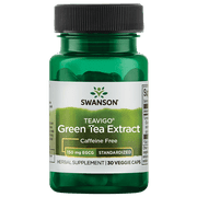 Swanson Teavigo Green Tea Extract 30 Veggie Capsules