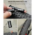 Zhuitw Universal Bike Tyre Puncture Service Tools Kit Portable