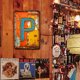 thumbnail image 4 of Placa de metal Vintage Cgtredaw Letra P Pintura Hierro Rectangular 20x30cm, 4 of 9