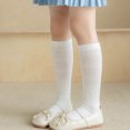 thumbnail image 5 of Girls Slouch Socks Ribbed Knit Cotton Crew Socks Soft Breathable Mid Calf Casual Boot Socks for Kids Toddlers Daily Wear, 5 of 5