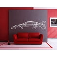 thumbnail image 2 of LaModaHome 911 GT3 RS Model 992 Metal Silhouette Wall Art, 2 of 5