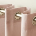 thumbnail image 4 of Exclusive Home Loha Linen Grommet Top Curtain Panel Pair, 54"x108", Blush, 4 of 8