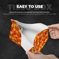thumbnail image 3 of Goofa Vintage maple leaves autumn Pattern Triangle Square Tissue Box Cover, Modern PVC Leathe Facial Paper Holder,Decorative Holder/Organizer for Bathroom Vanity Countertop, 3 of 9
