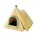 thumbnail image 1 of Lit d'Hiver Isolé pour Animaux de Compagnie pour Petits à Moyens Chats avec Design de Tente Utilisation Intérieure Extérieure Durable, 1 of 8