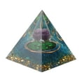thumbnail image 1 of Healing Pyramid, Natural and Unique Crystal Pyramid Stress Relieve  for Office Decoration, 1 of 7