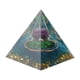thumbnail image 1 of Pirámide Curativa, Calma Interior De Pirámide De Cristal Epoxi Resistente A Impactos Para Decoración De Oficina, 1 of 7