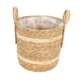 thumbnail image 4 of Cesta tejida para maceta con forro, decoración multifuncional con 30 cmx30cm, 4 of 9