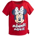 thumbnail image 3 of Disney Minnie Mouse Toddler Girls T-Shirt and Shorts Outfit Set Infant to Little Kid, 3 of 5